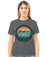 1992 T- Shirt Retro Vintage Made In 1992 T- Shirt