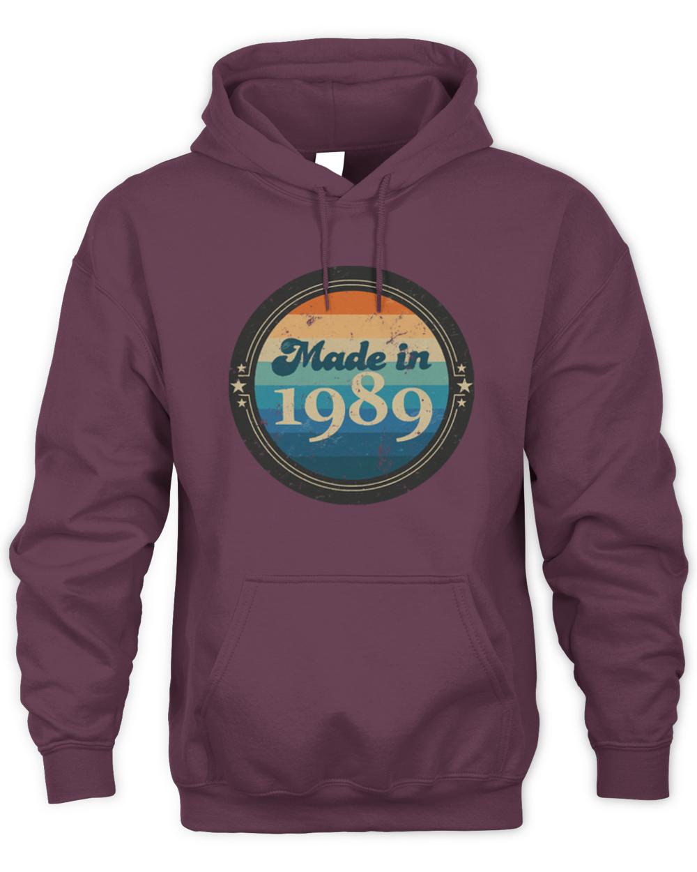 1989 T- Shirt Retro Vintage Made In 1989 T- Shirt