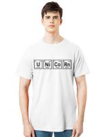Original unicorn chemical elements chemistry gift1108 t-shirt