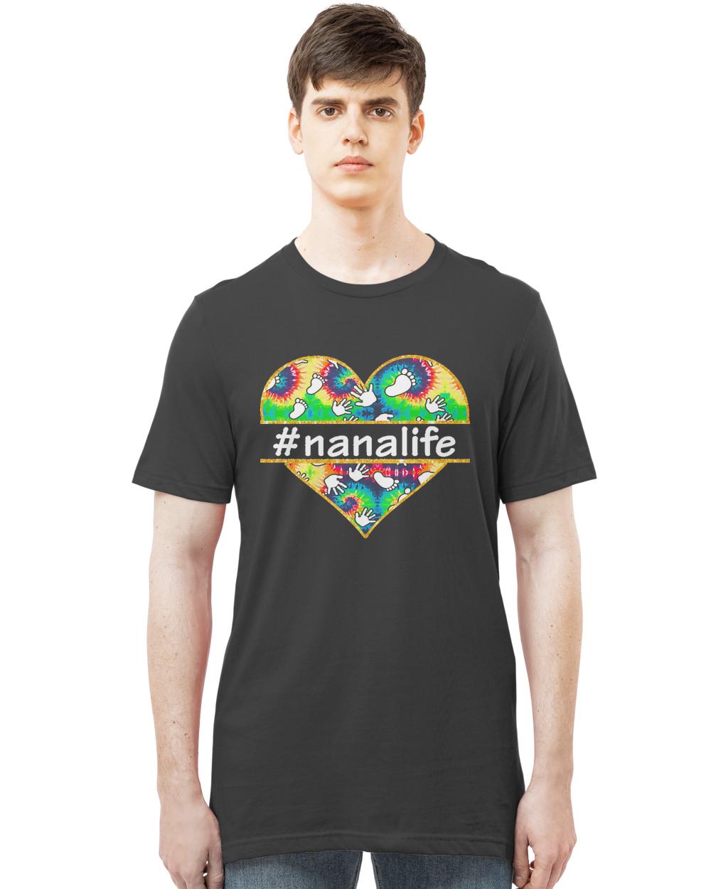 Nana Life T- Shirt Hippe Heart Nana Life T- Shirt