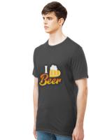 I Love Beer T- Shirt Beer Lover T- Shirt