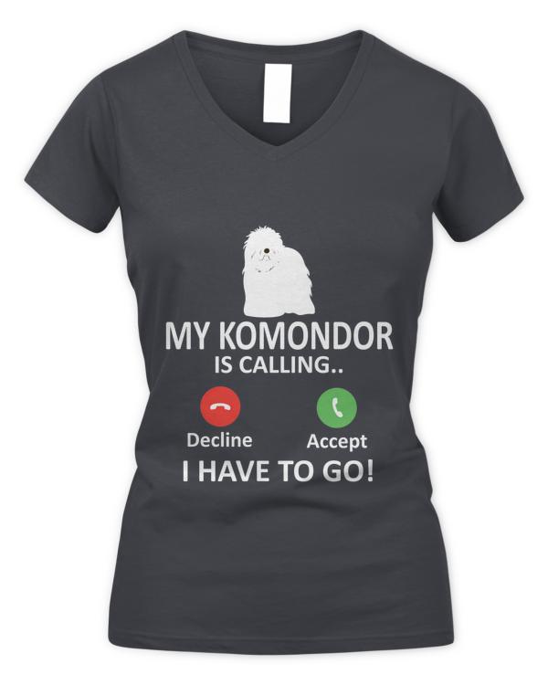 Komondor is calling Hungarian Shepherd Dog T-Shirt