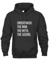 Undertaker  The Man The Myth The Legend  Funny Secret Santa T-Shirt