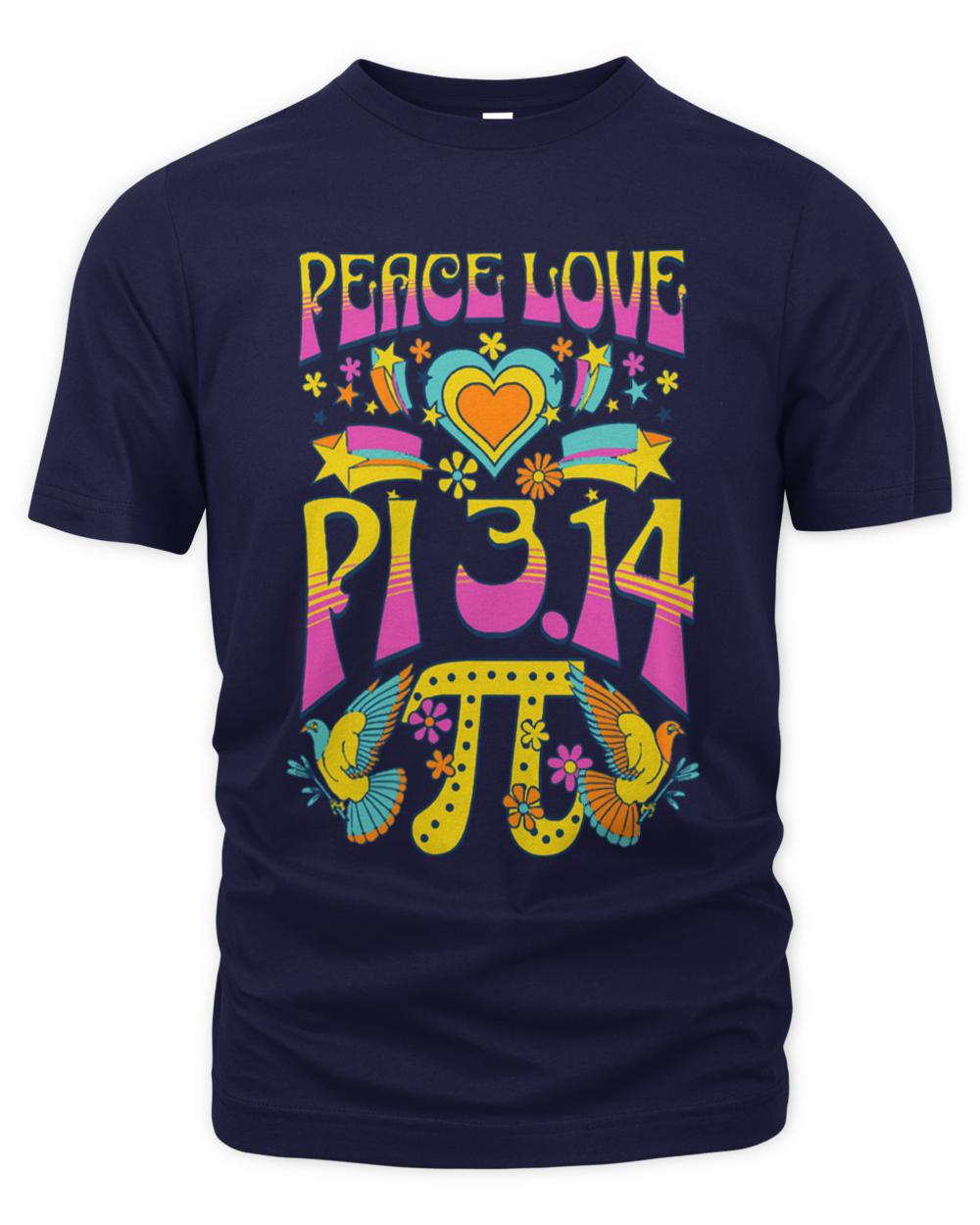 Pi T-ShirtPeace Love Pi T-Shirt