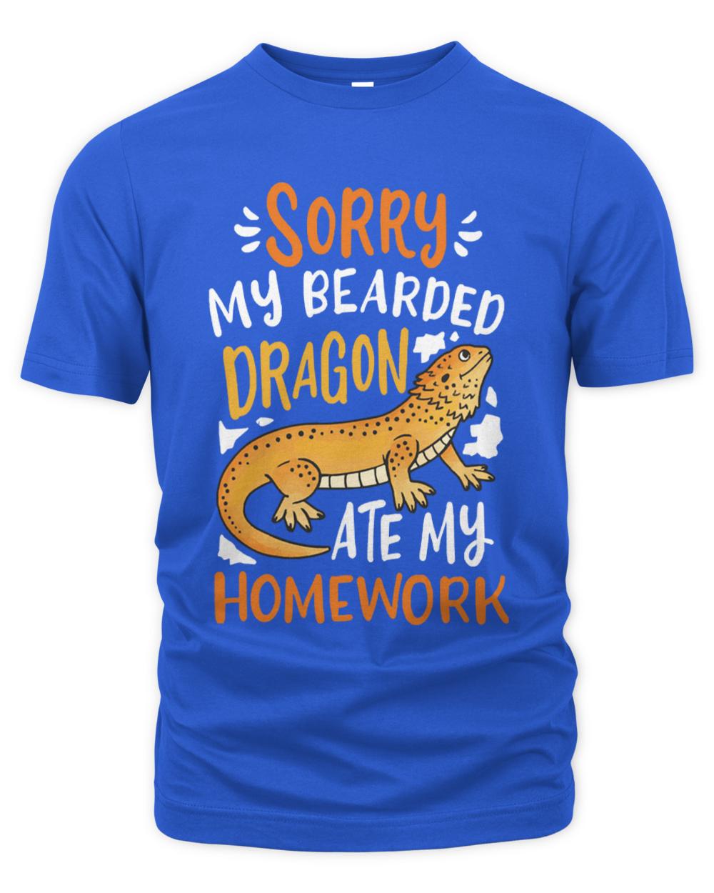 Dentist T- Shirt Bearded Dragon Back to School Student T- Shirt