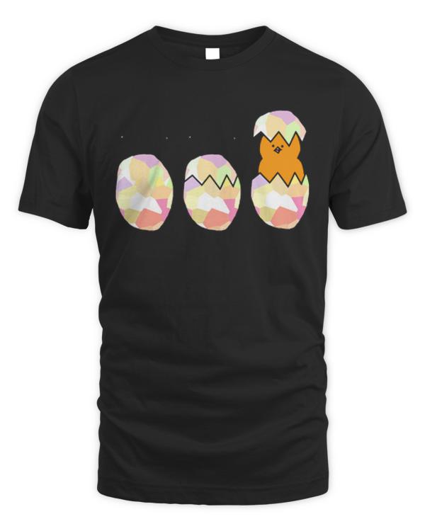 Easter T- Shirt Chickens and Easter Eggs with a Baby Chick 7