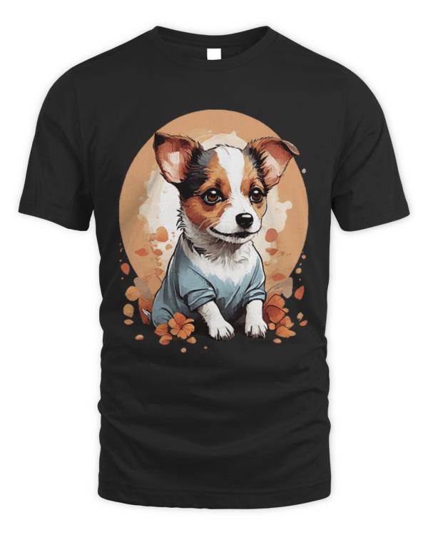 Jack Russell Puppy T-ShirtCute Jack Russell Puppy T-Shirt