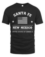 Usa Cities T- Shirt Santa Fe New Mexico U S A T- Shirt