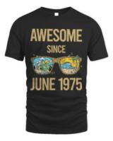 June 1975 T- Shirt Landscape Art - June 1975 T- Shirt