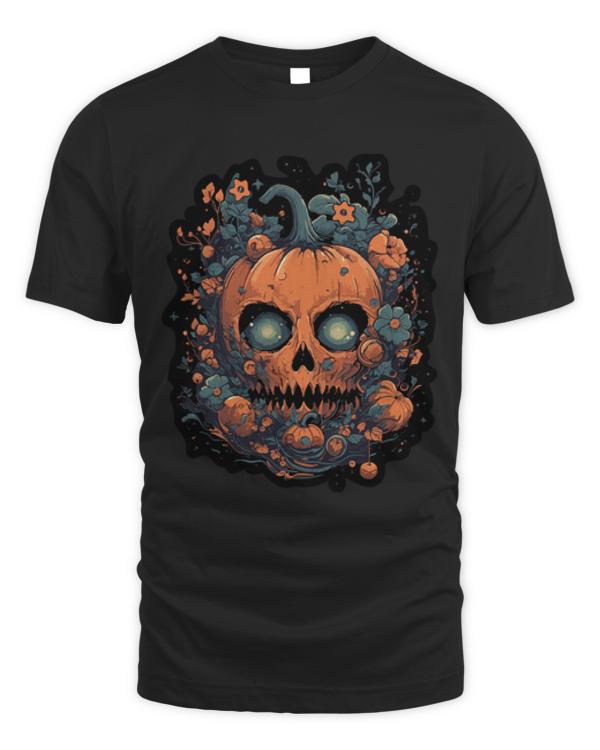 Pumpkin T-ShirtSpooky Pumpkin Face T-Shirt