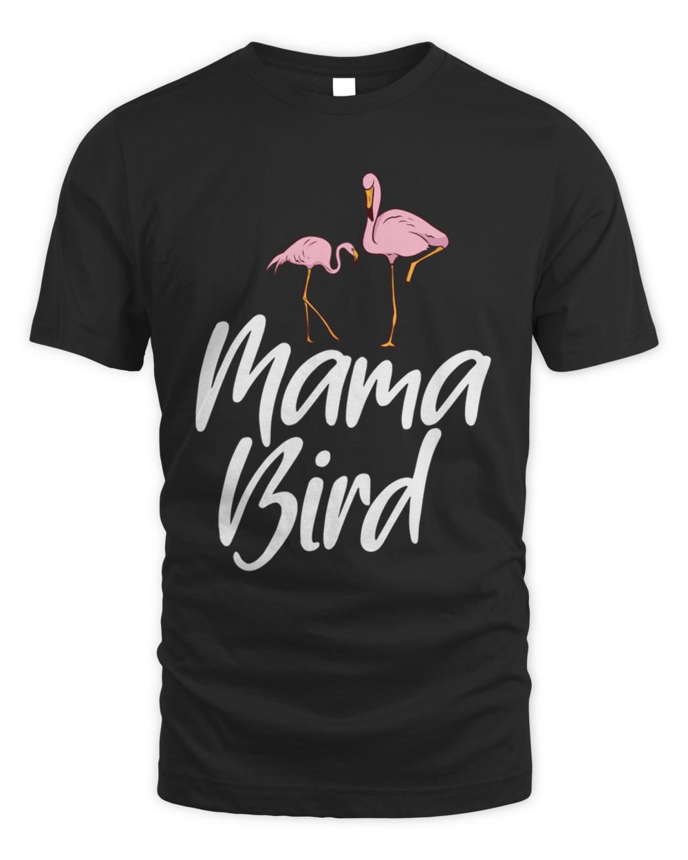 Nice mama birds  proud mother baby ostrich t-shirt