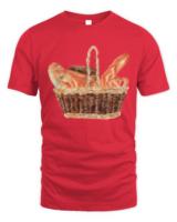 Bread Lover T- Shirt Bread Basket T- Shirt