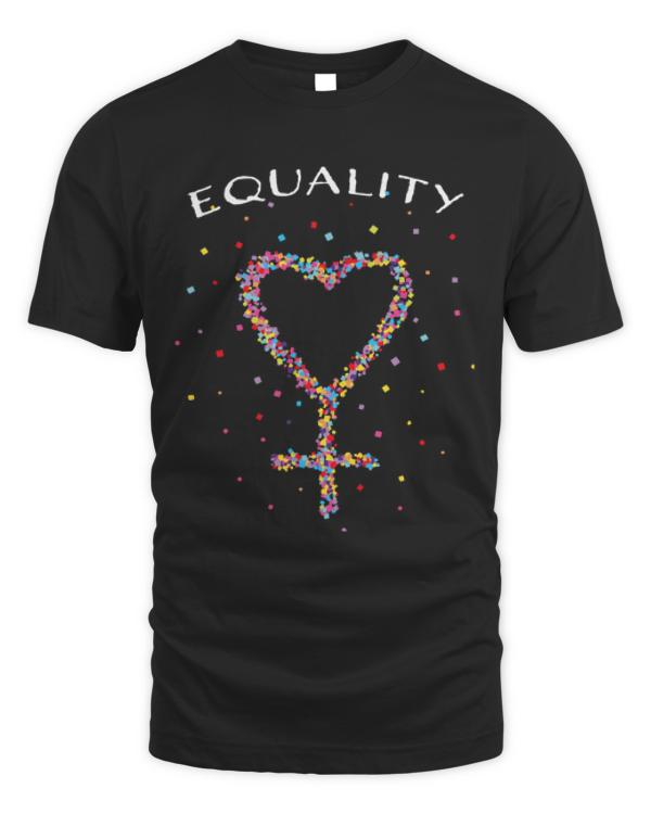 Feminism T- Shirt Feminism Women's Rights Equality T- Shirt (1)