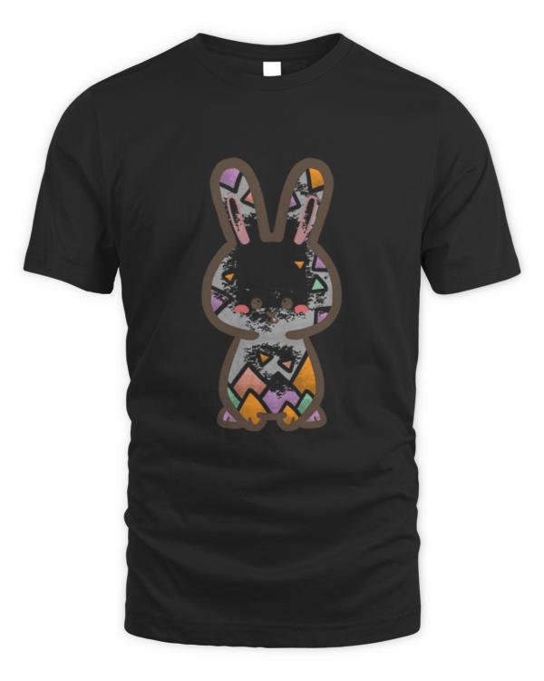 Bunny With Triangle Pattern