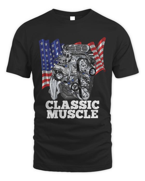 Drag Racing T-ShirtDrag Racing - American Muscle Car T-Shirt (4)