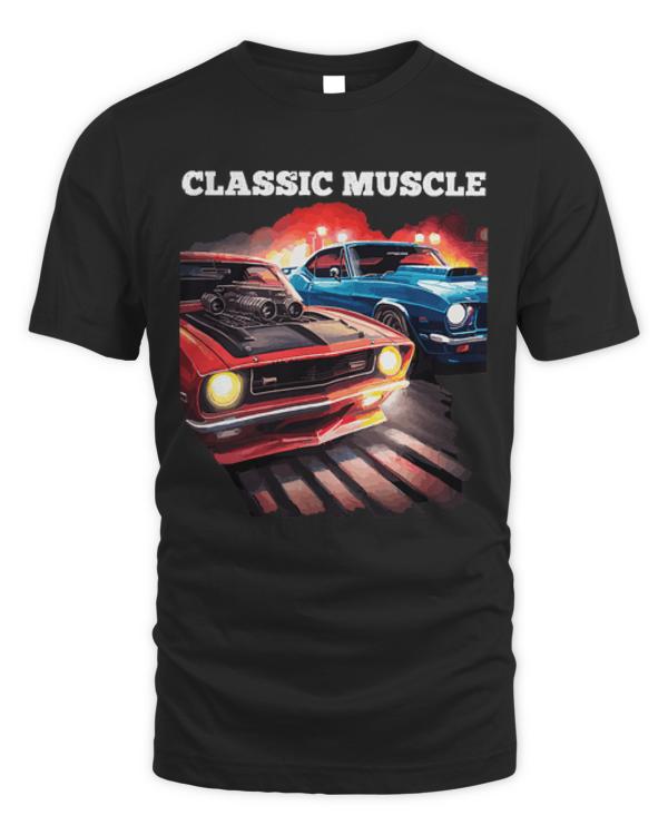 Drag Racing T-ShirtDrag Racing - American Muscle Car T-Shirt (2)