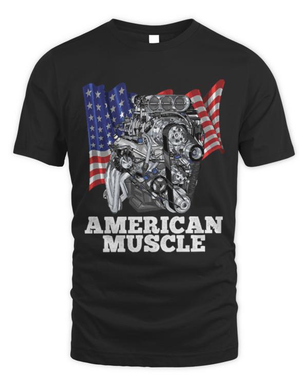 Drag Racing T-ShirtDrag Racing - American Muscle Car T-Shirt (6)