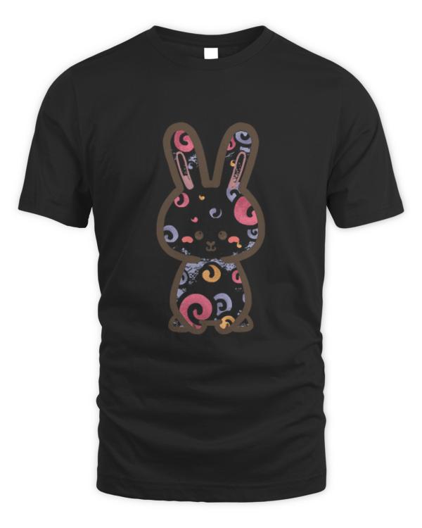 Bunny With Spiral Pattern