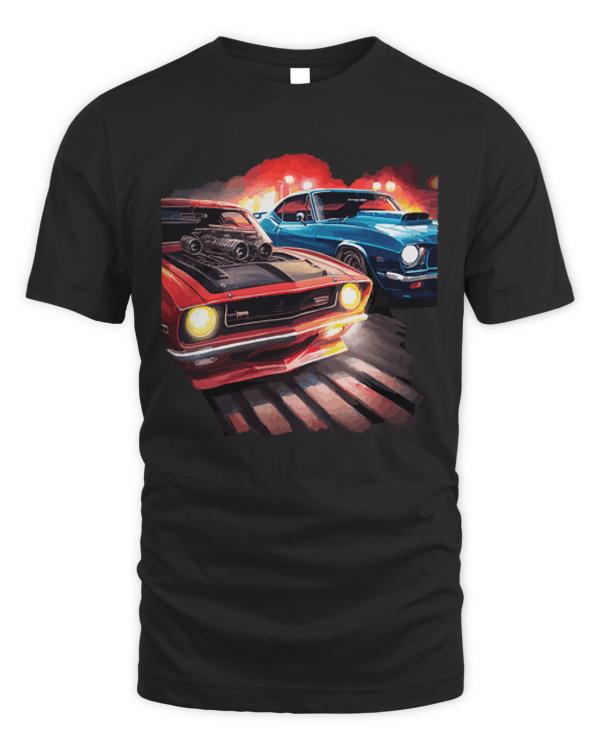 Drag Racing T-ShirtDrag Racing - American Muscle Cars T-Shirt