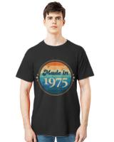 1975 T- Shirt Retro Vintage Made In 1975 T- Shirt