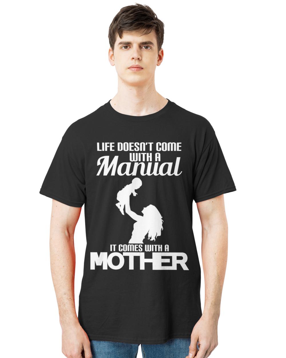 Nice life doesnt come with a manual t-shirt