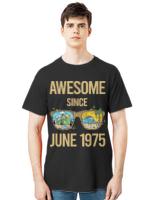 June 1975 T- Shirt Landscape Art - June 1975 T- Shirt