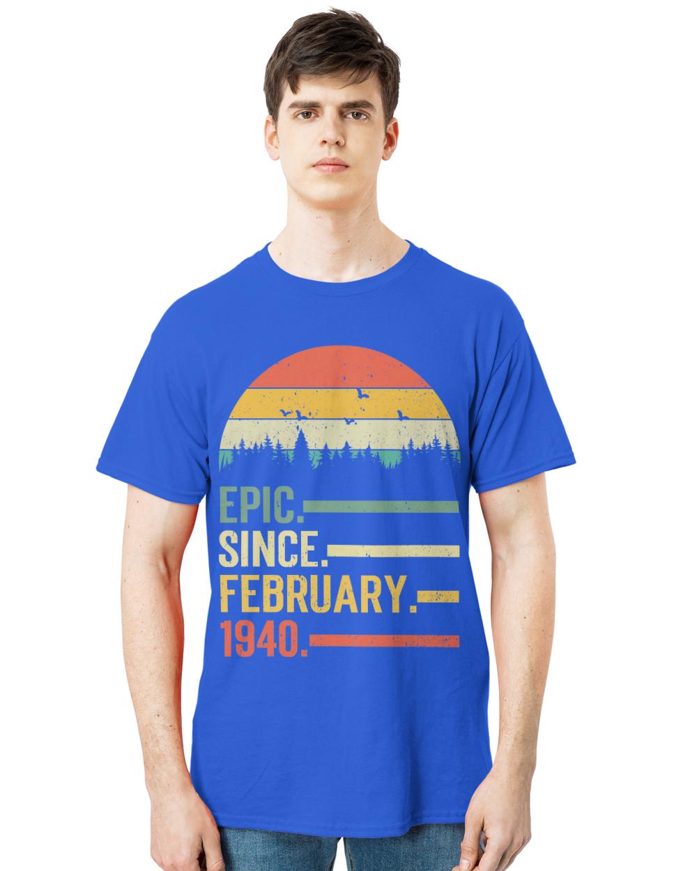 Official epic since february  t-shirt