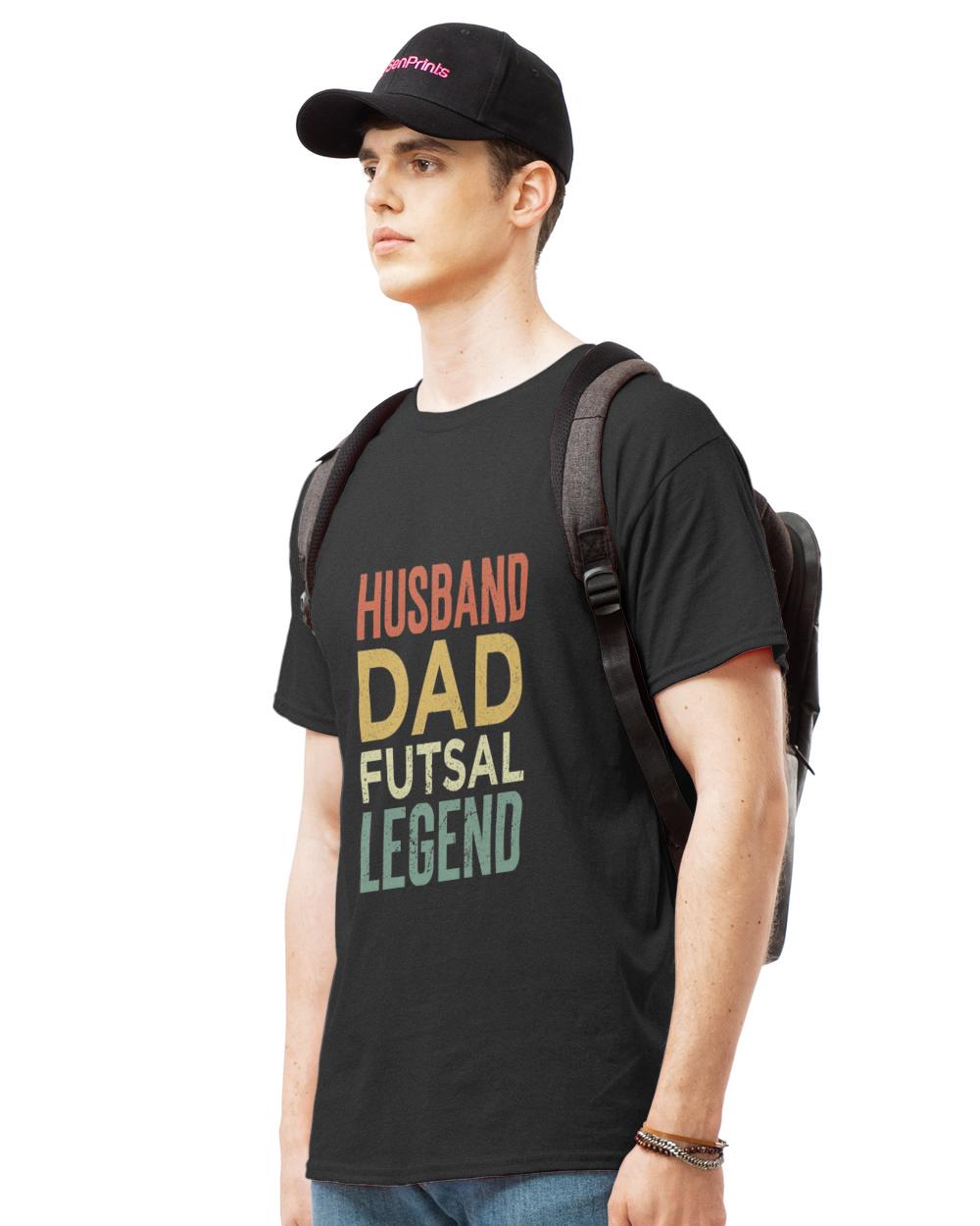 Original husband dad futsal legend  futsal gift for him funny design futsal t-shirt