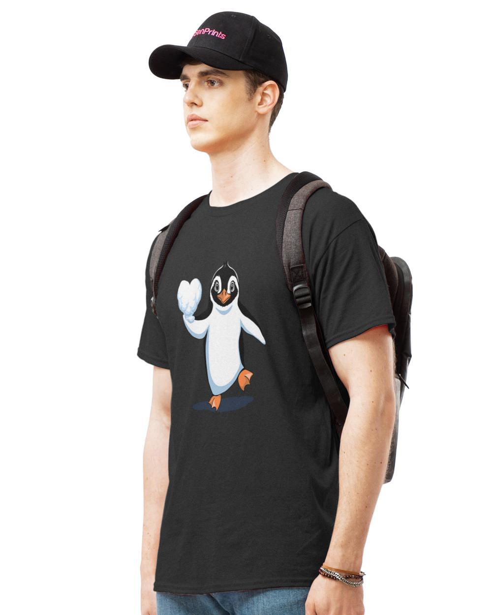 Penguin Lover T-ShirtPenguin Love Graphic Design T-Shirt