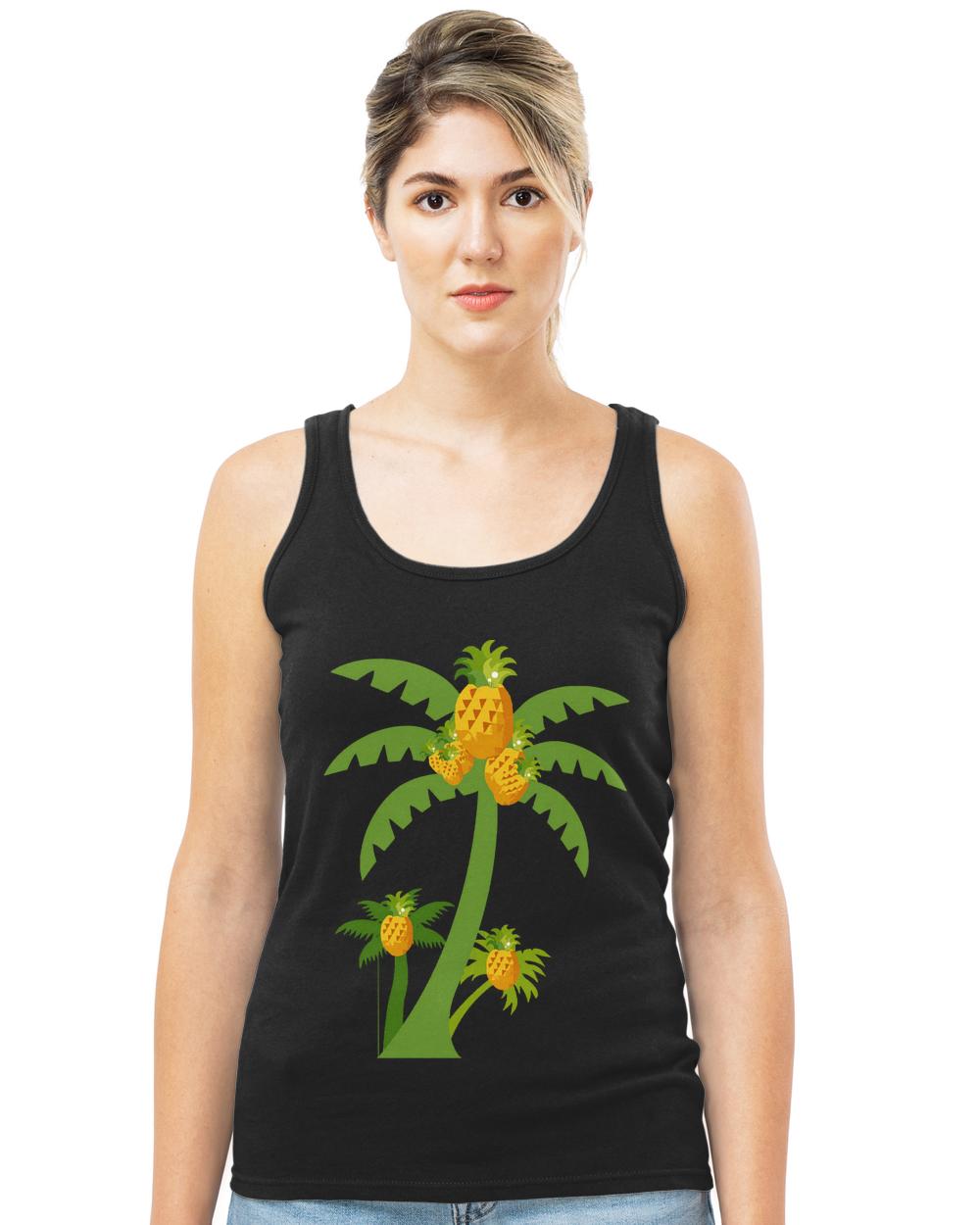 Pineapple T- Shirt Pohon nanas T- Shirt