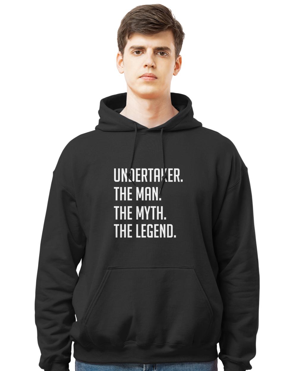 Undertaker  The Man The Myth The Legend  Funny Secret Santa T-Shirt